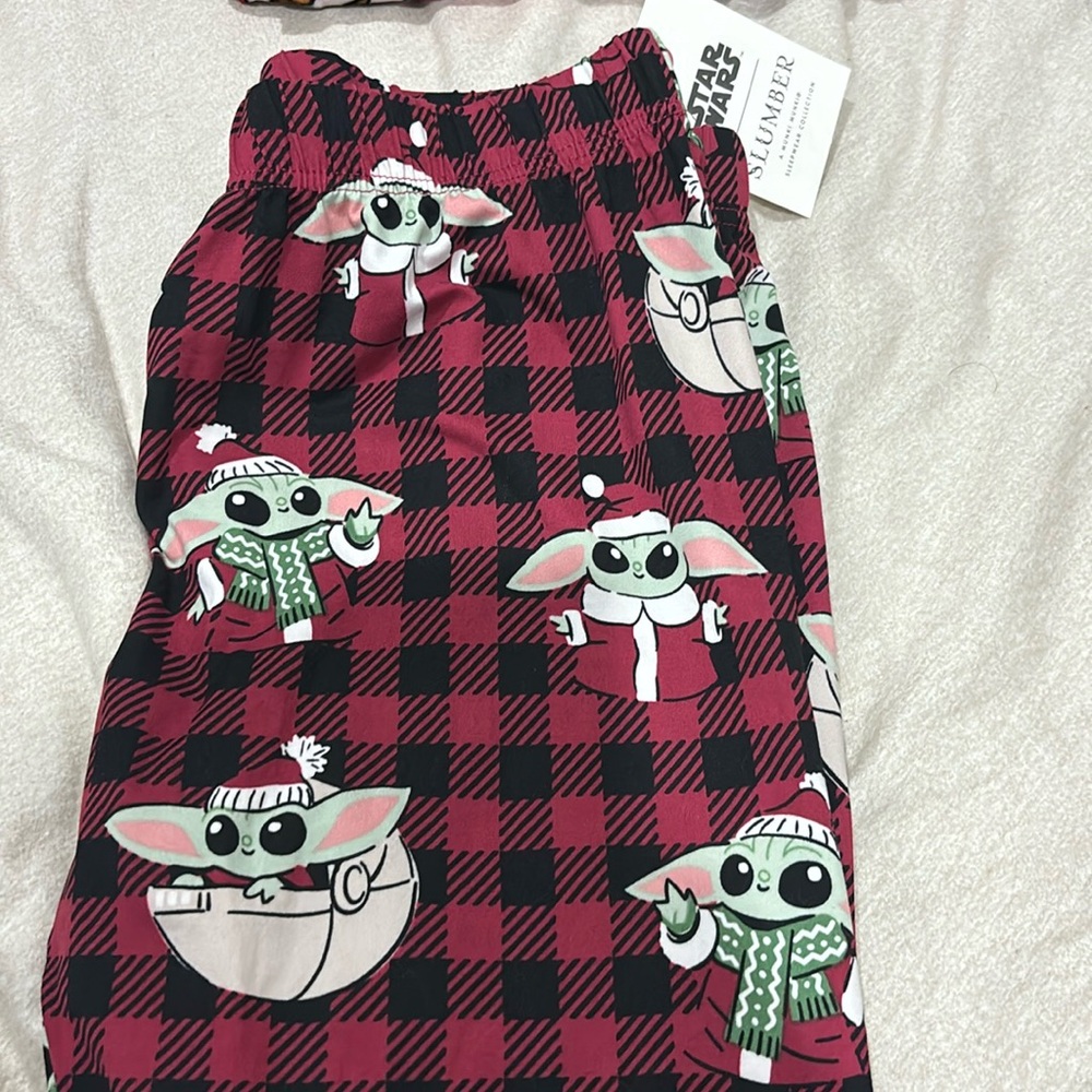 Star Wars munki munki collection sleep joggers new with tag holiday edition